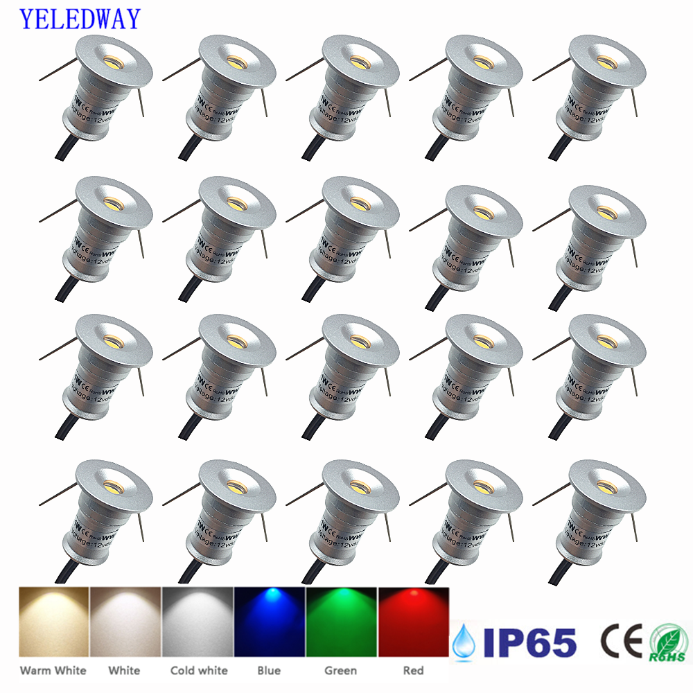 Home Cinema Led - Luz LED Empotrable de 1W, Pequeña,