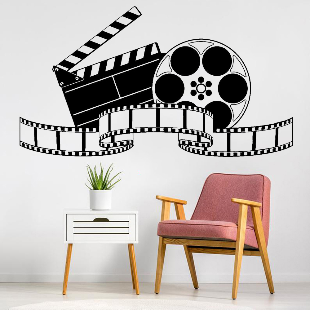 Home Cinema Room Accessories - Calcomanía de vinilo para pared de