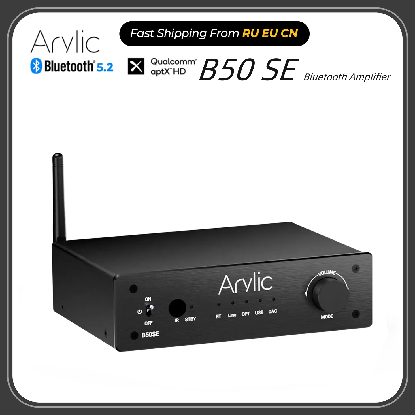 Home Cinema Bluetooth - Arylic B50 SE Bluetooth estéreo 50W