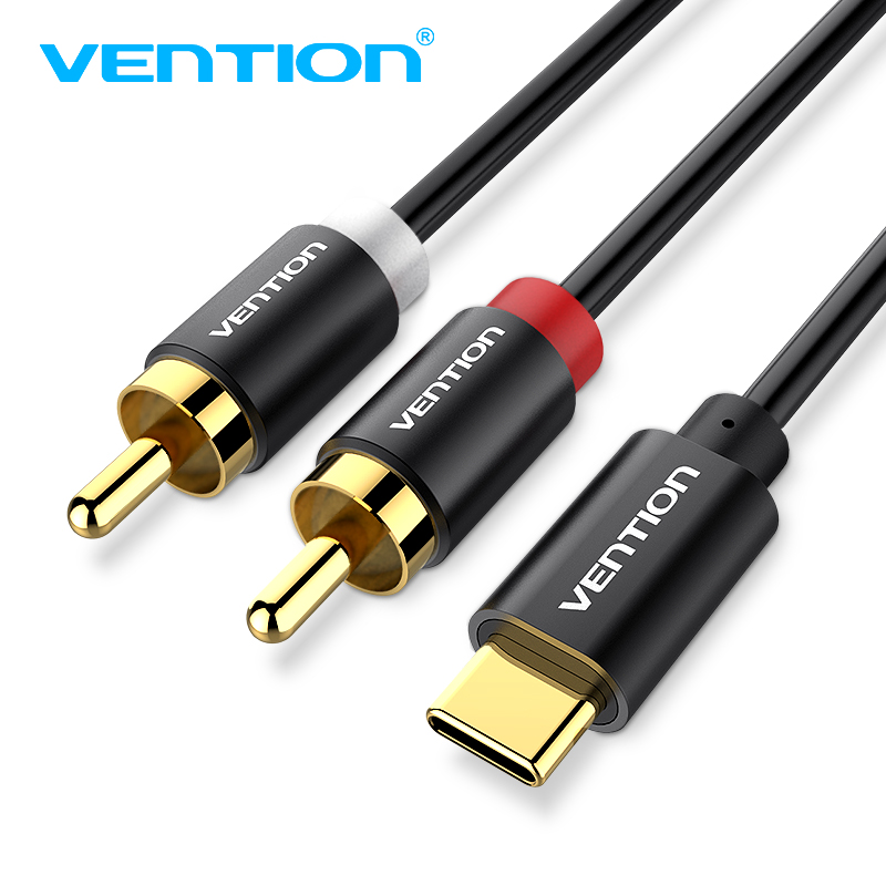 Home Cinema Ampli - Cable de Audio USB C RCA