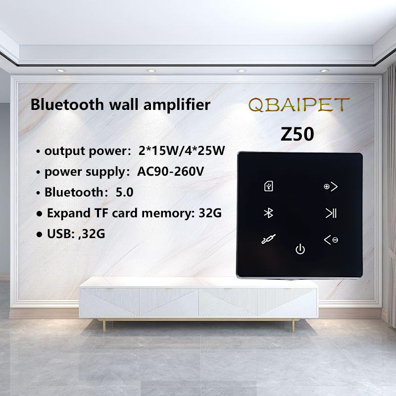 Home Cinema Bluetooth - AMPLIFICADOR DE PARED Bluetooth, sistema de