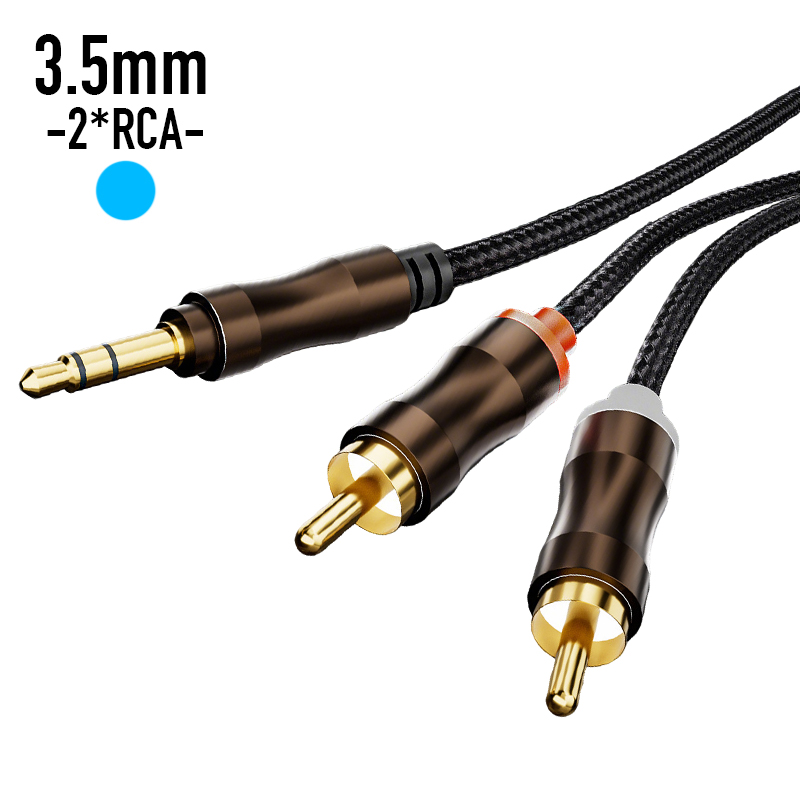 Home Cinema Ampli - Cable de audio auxiliar RCA a