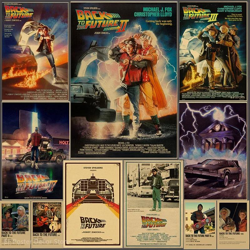 Home Cinema Room Accessories - Póster de película Vintage de Regreso