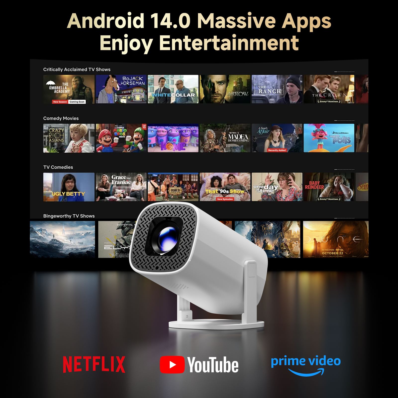 HONGTOP P30PRO Mini proyector  - Home Cinema Pc reseña y precio