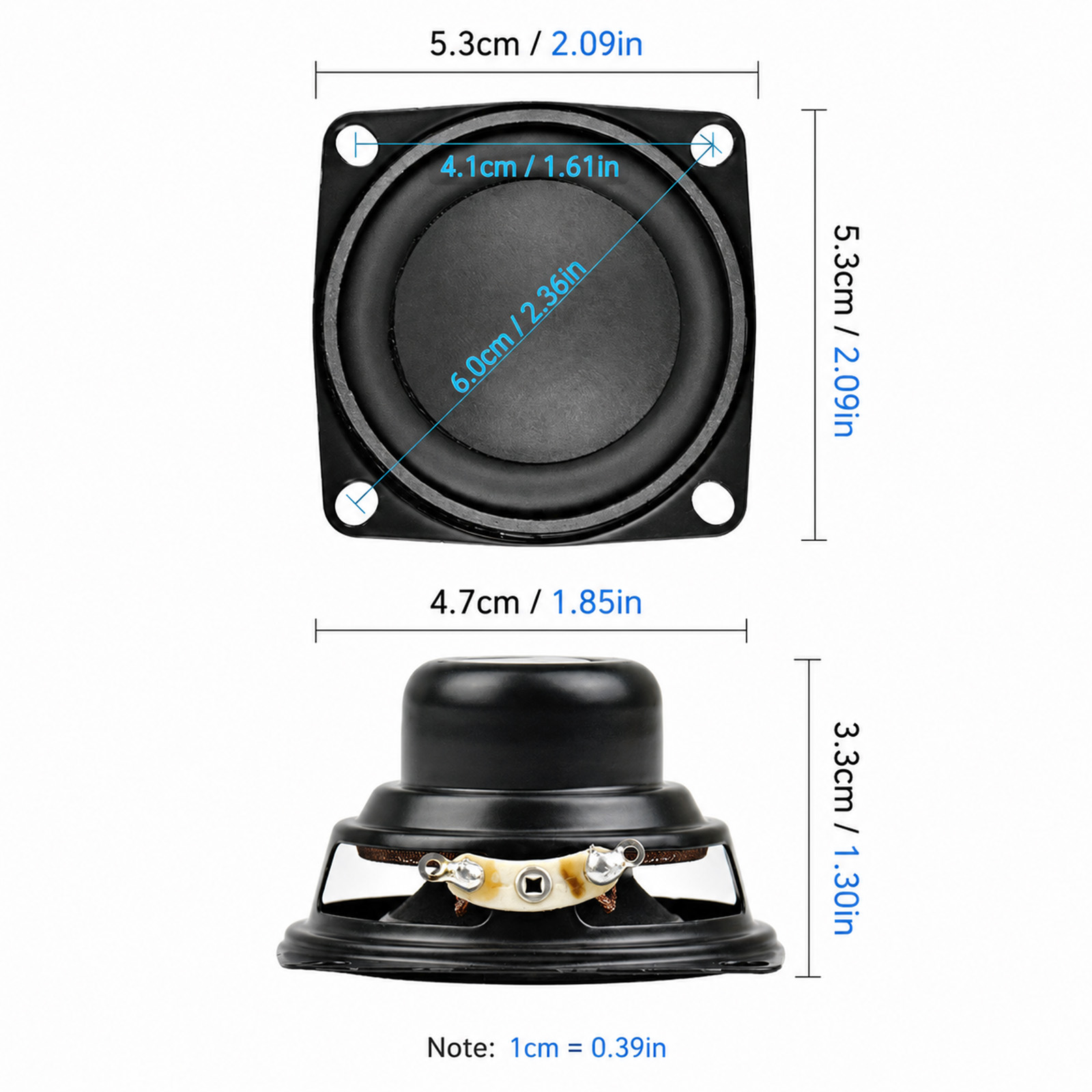 2 uds 2 pulgadas Mini altavoce - Home Cinema Complet reseña y precio