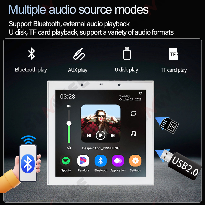 Amplificador de Pared con Alta - Home Cinema Bluetooth reseña y precio