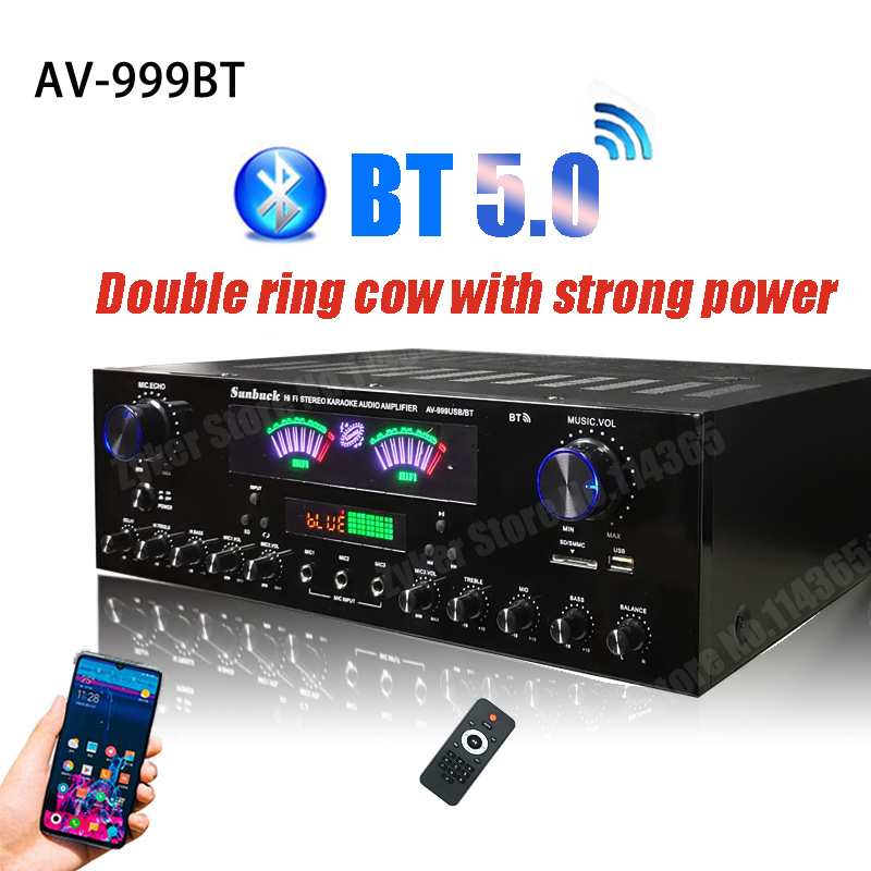 Amplificadores digitales Bluet - Home Cinema Bluetooth reseña y precio