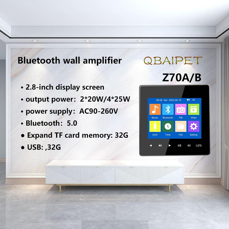 Amplificador de pared Bluetoot - Home Cinema Bluetooth reseña y precio