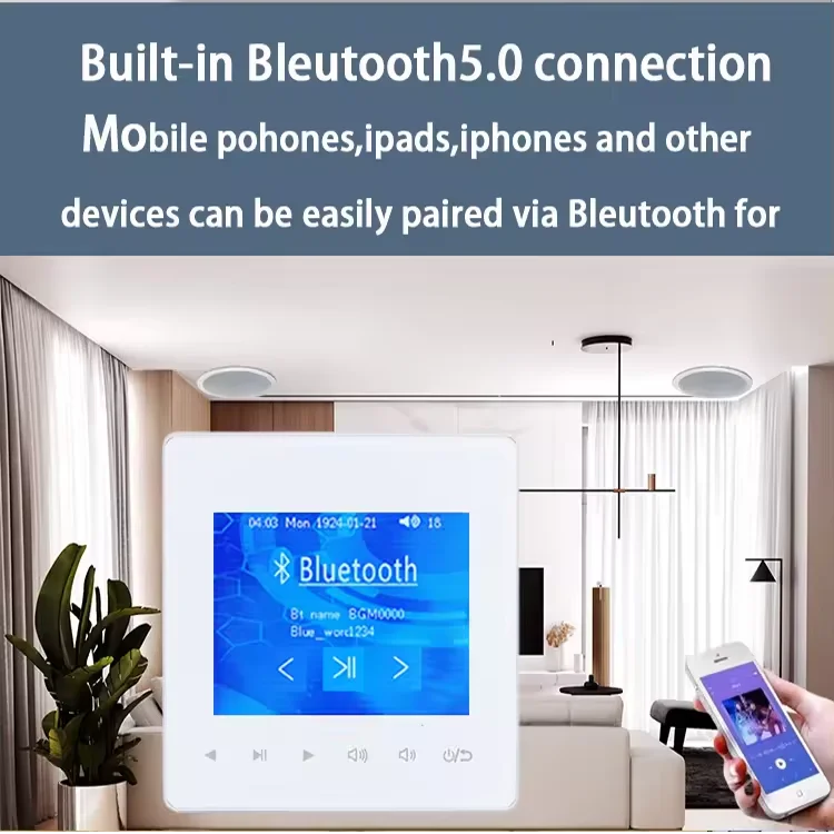 Amplificador de pared Bluetoot - Home Cinema Bluetooth reseña y precio