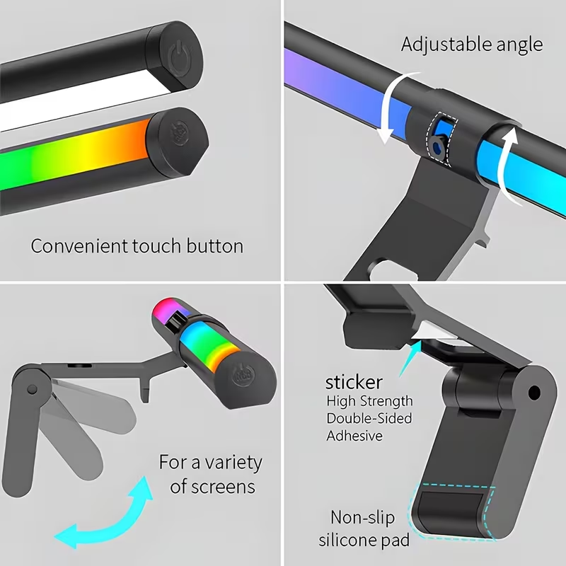 Barra de luz RGB para monitor, - Home Cinema Led reseña y precio