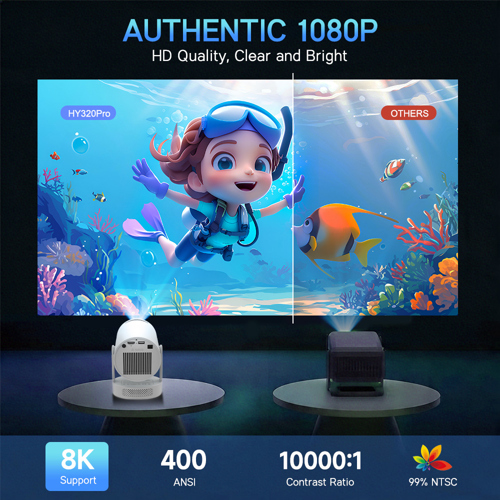 Proyector Magcubic Android 14  - Home Cinema Complet reseña y precio