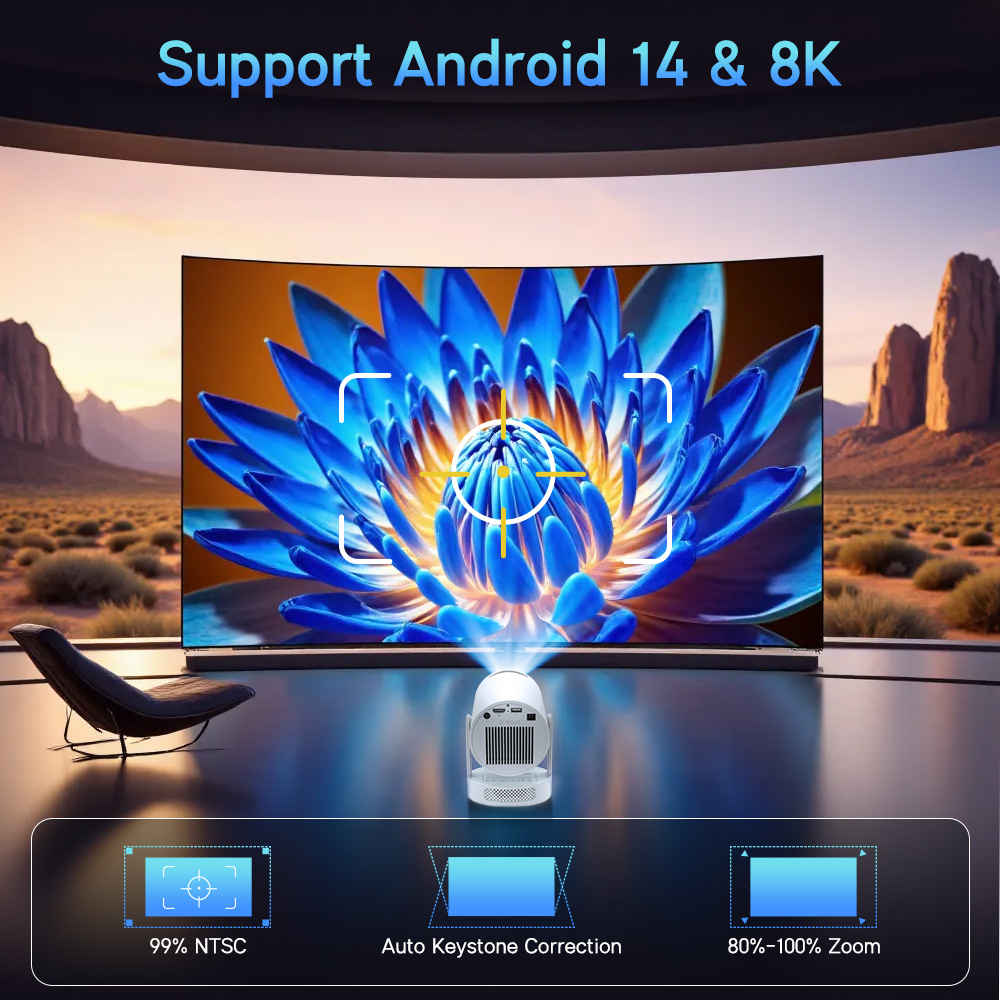 Proyector Magcubic Android 14  - Home Cinema Complet reseña y precio