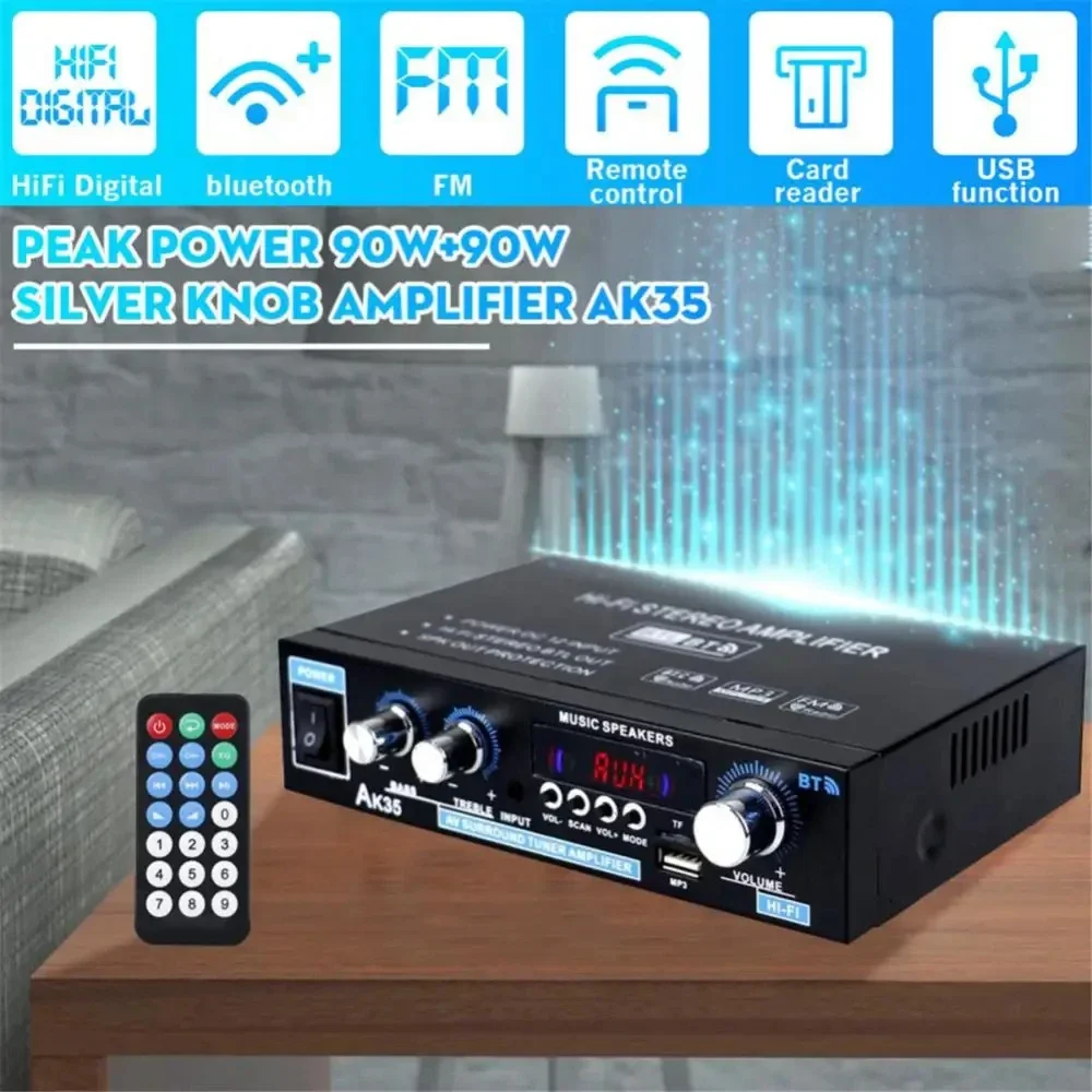 Amplificadores digitales Bluet - Home Cinema Bluetooth reseña y precio