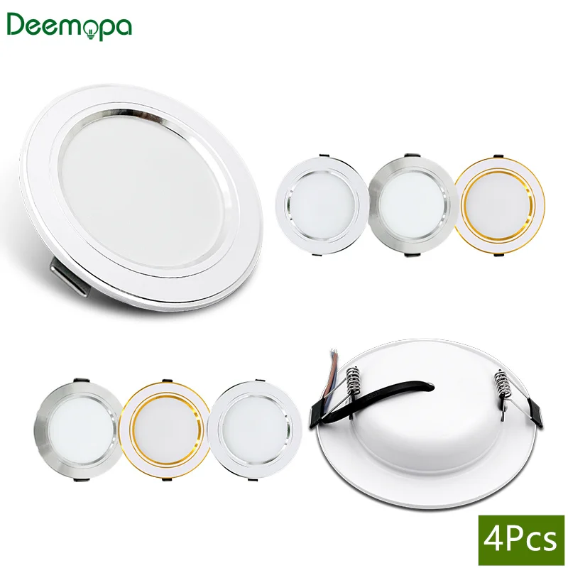 4 Piezas de Lámparas LED Empot - Home Cinema Led reseña y precio