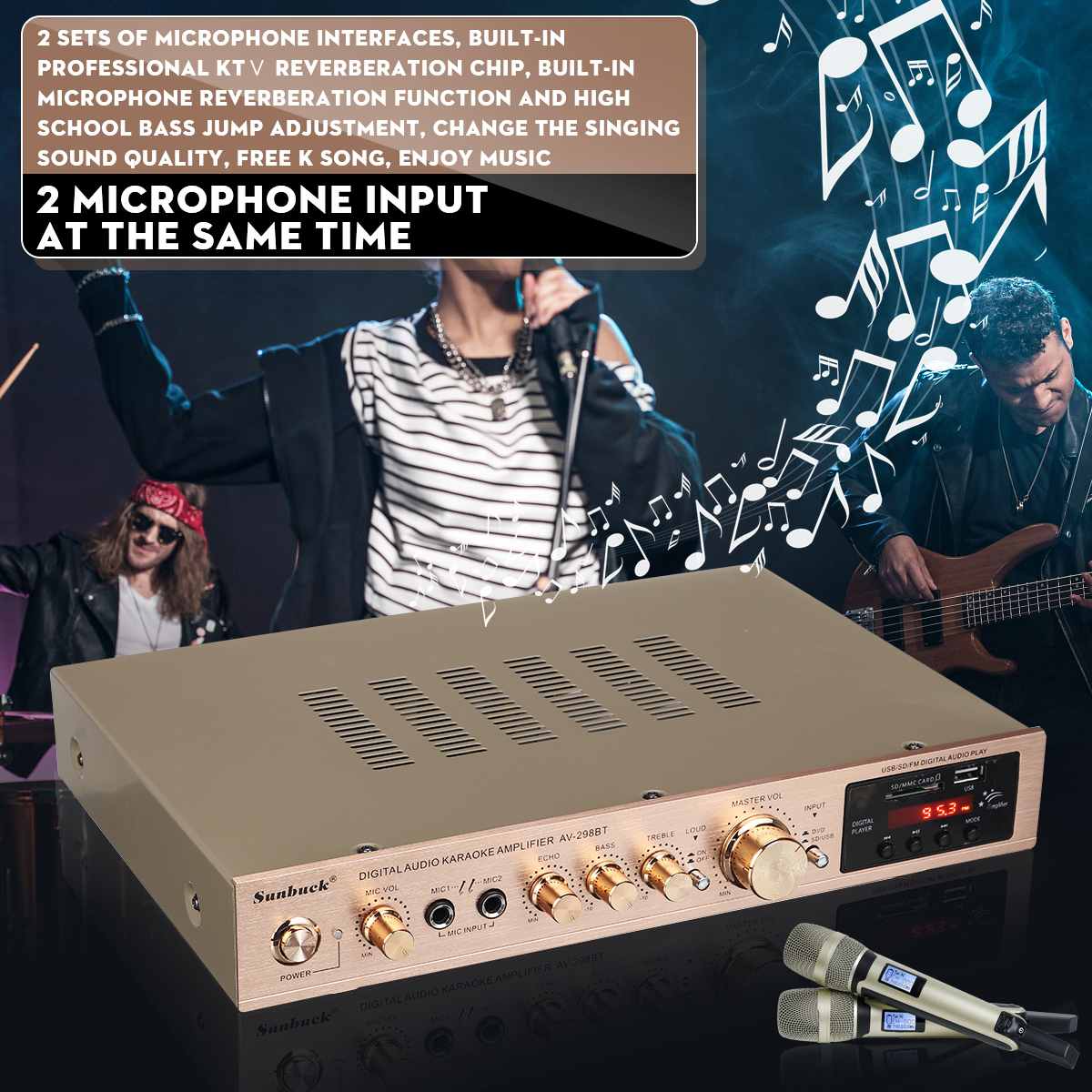 Amplificador de potencia Bluet - Home Cinema Bluetooth reseña y precio