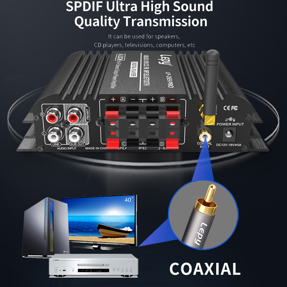 LEPY LP-269PRO amplificador de - Home Cinema Bluetooth reseña y precio