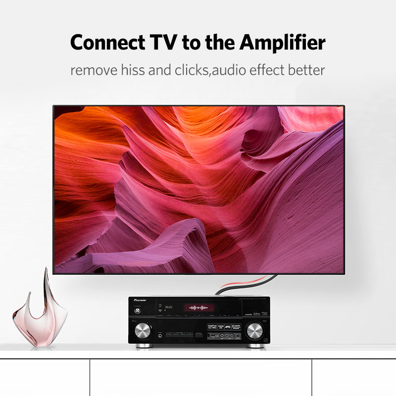 Ugreen-Cable de audio para dis - Home Cinema Ampli reseña y precio