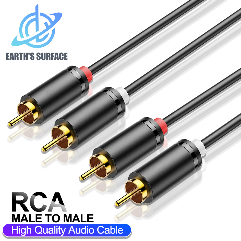 Cable RCA estéreo HIFI, Cable  - Home Cinema Ampli reseña y precio