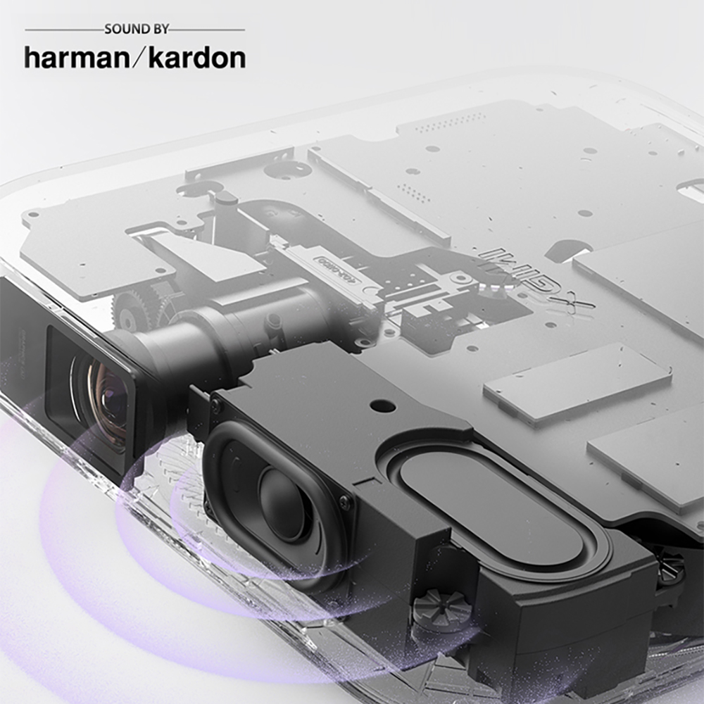 Proyector DLP XGIMI Z7X con So - Home Cinema Harman Kardon reseña y precio