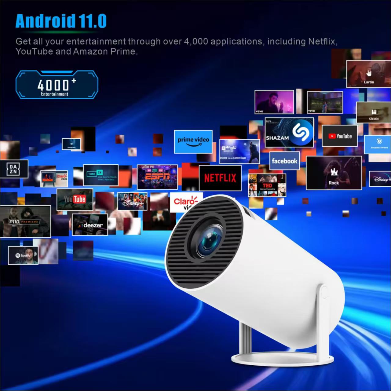 Mini Proyector Portátil HY300  - Home Cinema Pc reseña y precio