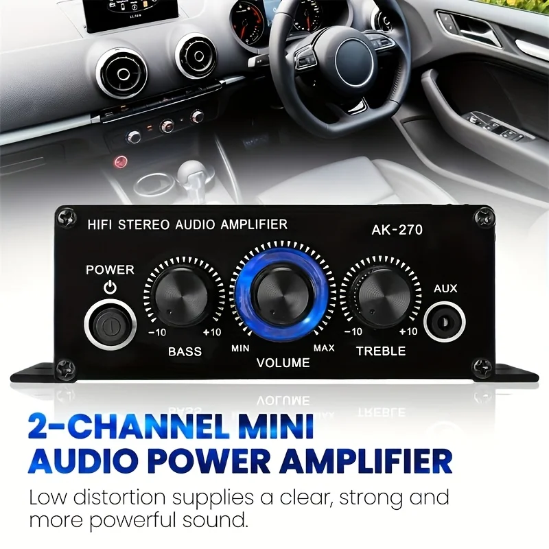 Mini Amplificador de Potencia  - Home Cinema Ampli reseña y precio