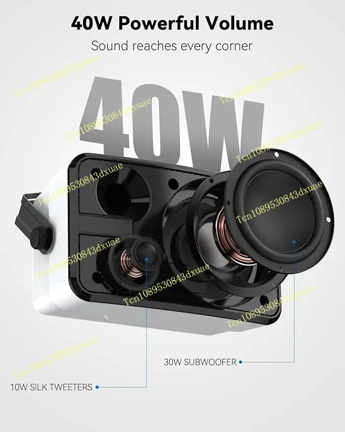 Altavoces Bluetooth para Exter - Wall Mount Speaker reseña y precio