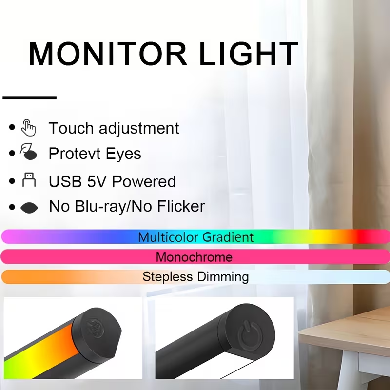 Barra de Luz LED para Monitor  - Home Cinema Led reseña y precio