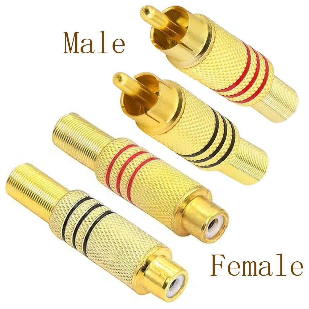 Conector de Audio y Video RCA  - Home Cinema Ampli reseña y precio