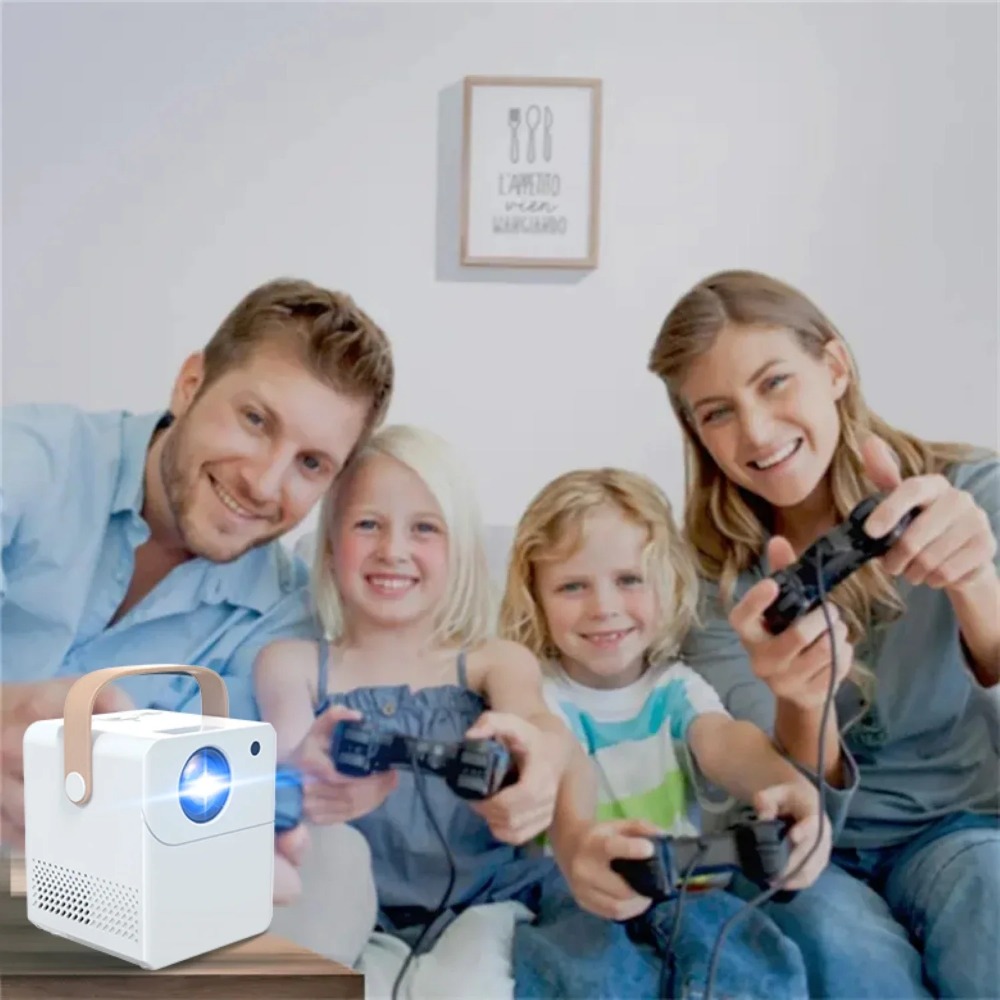 Proyector portátil inteligente - Home Cinema Led reseña y precio