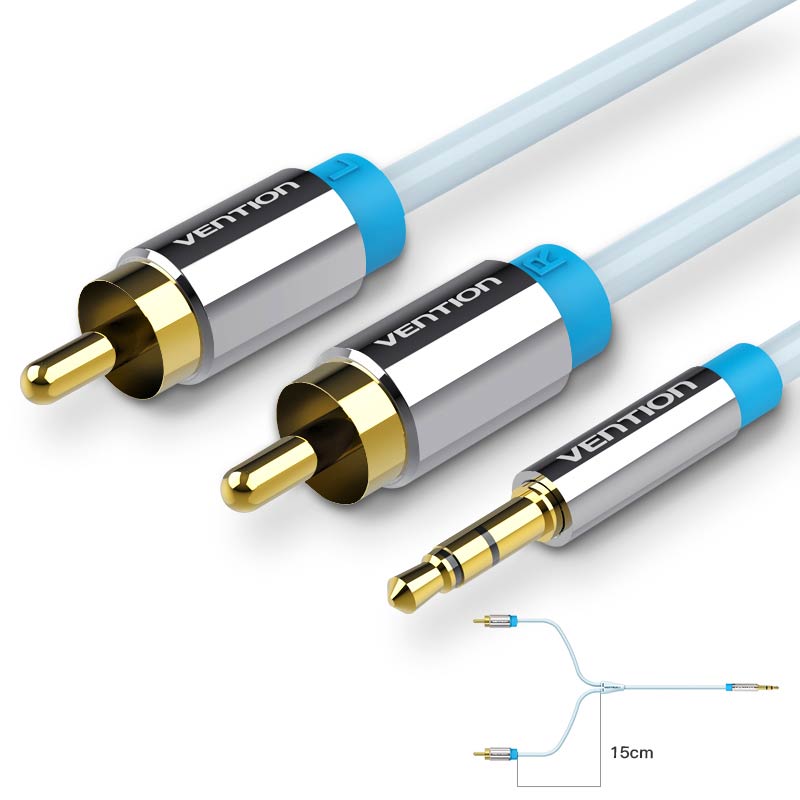 Vention Cable RCA 3,5 a 2rca c - Home Cinema Ampli reseña y precio