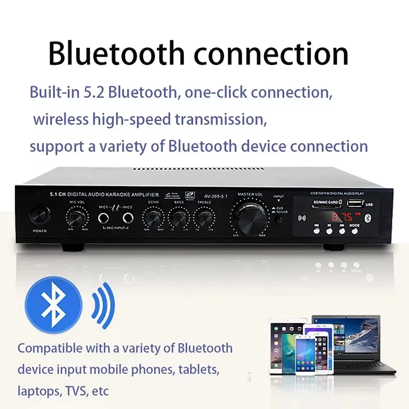 AV-369BT AMP de altavoz de son - Home Cinema Bluetooth reseña y precio