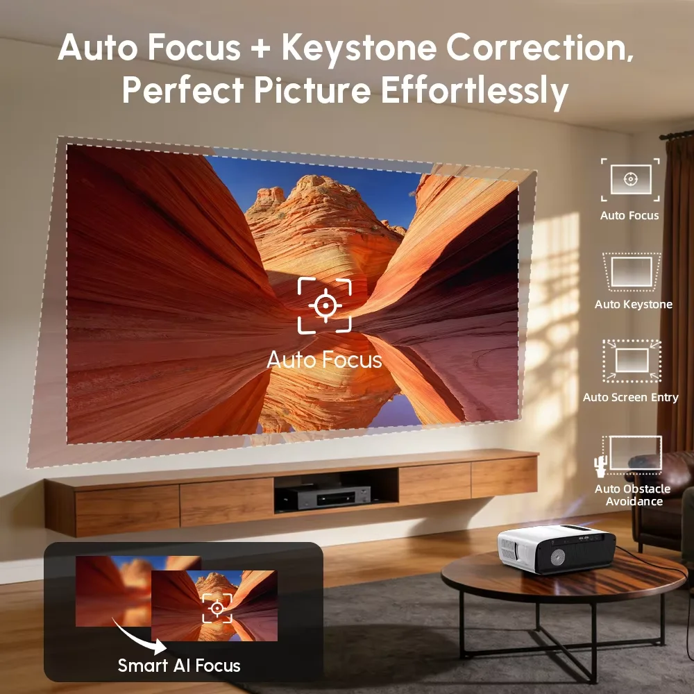 Proyector NewA9S 4k con Enfoqu - Home Cinema Complet reseña y precio